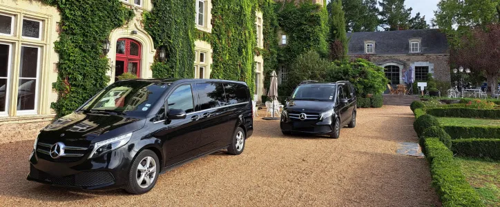 chauffeur vtc pour transfert vers hotels angers