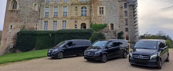 chauffeur transport vip angers van flotte van